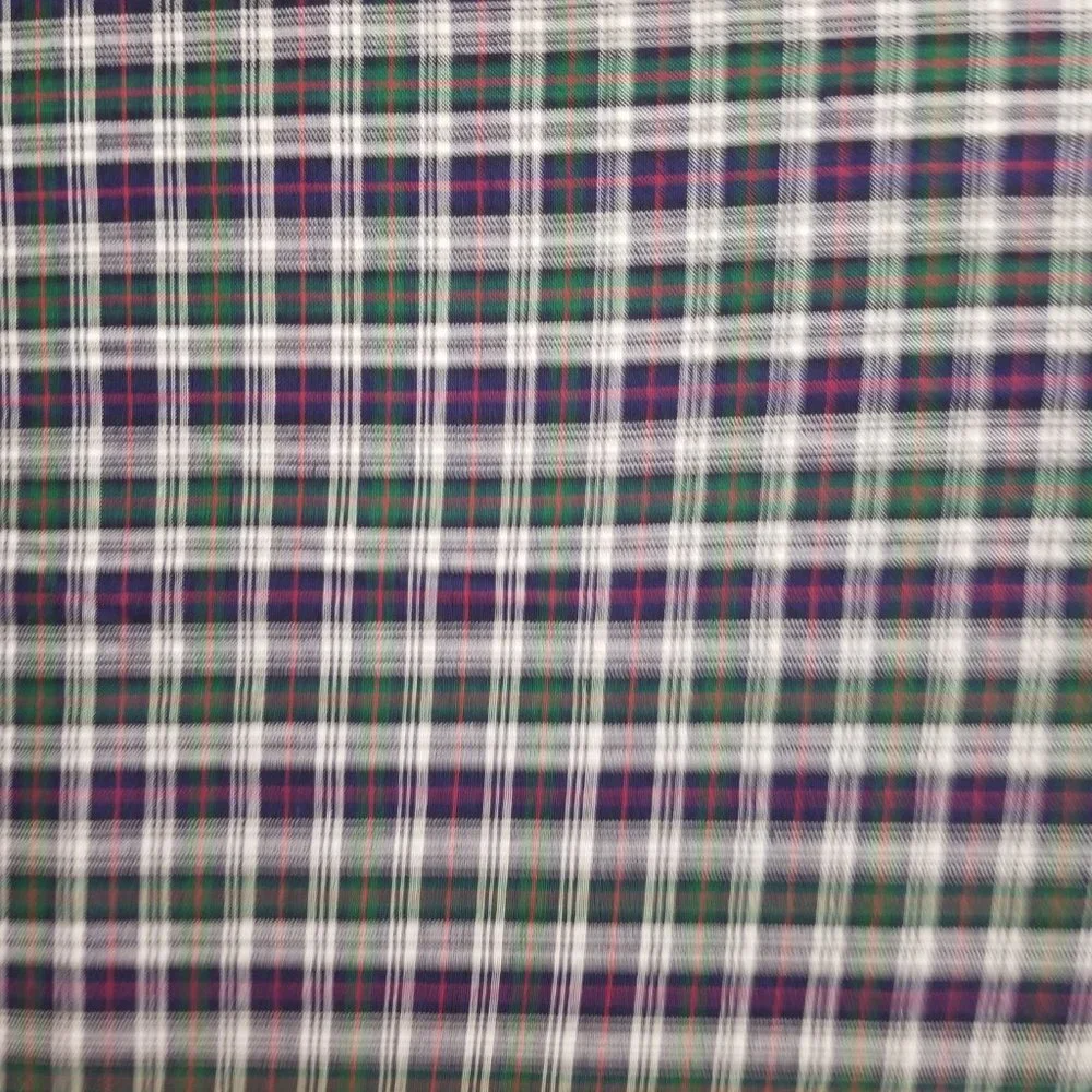 Cloth Face Mask with Silver/Copper Filters - Plaid